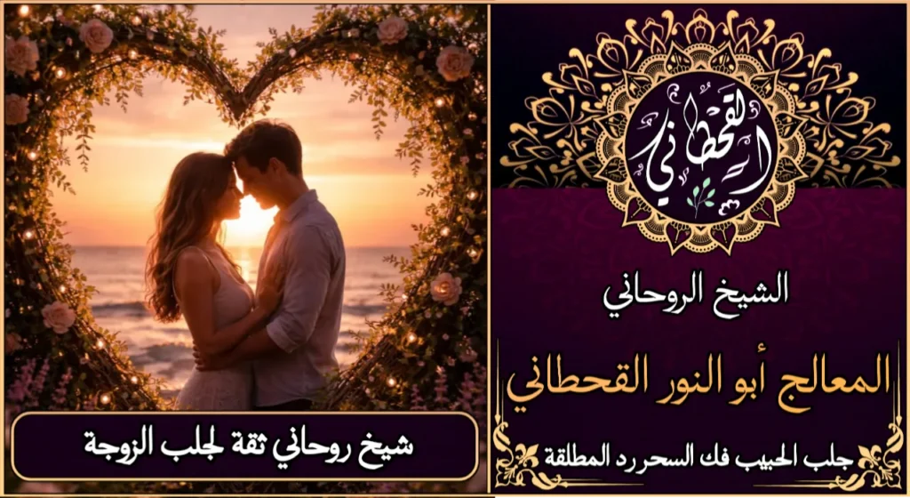 شيخ روحاني ثقه لجلب الزوجة