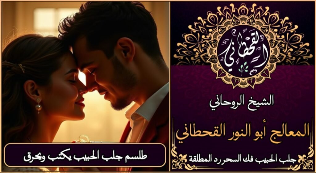 طلسم جلب الحبيب يكتب ويحرق